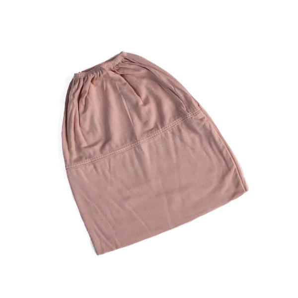 Beanie Hijab Cap – High Quality Bamboo Jersey - Rose Beige