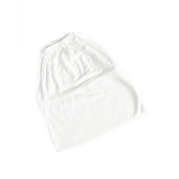 Beanie Hijab Cap – High Quality Bamboo Jersey - White