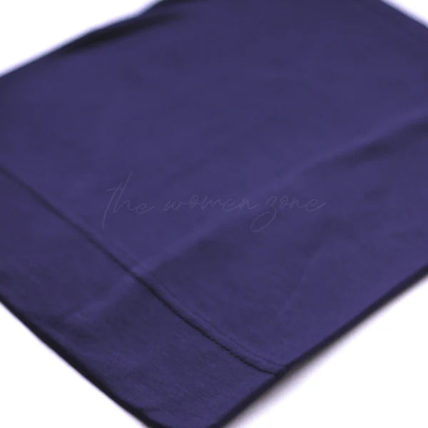 Bonnet Hijab Cap – Bamboo Jersey - Navy Blue