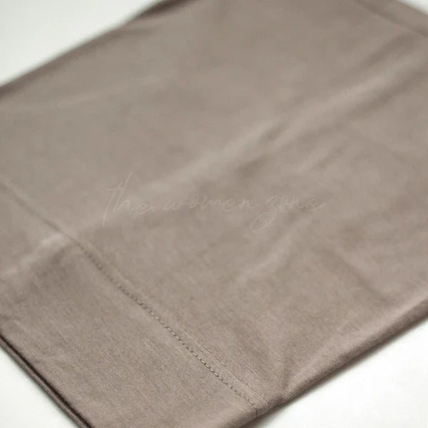 Bonnet Hijab Cap – Bamboo Jersey - Neutral