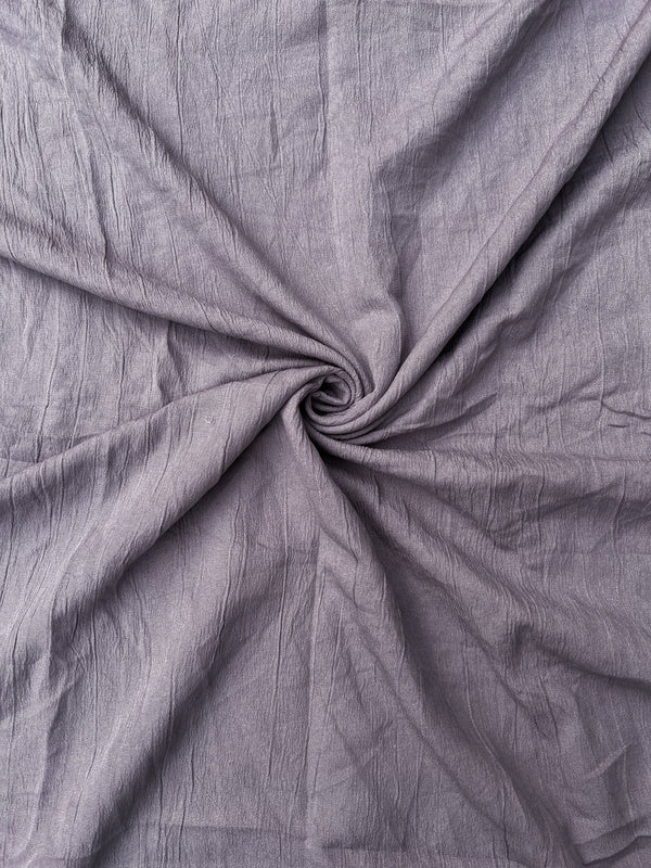 Cotton Crush Hijab – Cloud Gray