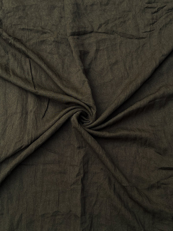 Cotton Crush Hijab – Olive