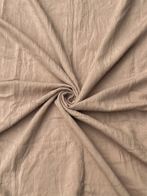 Cotton Crush Hijab – Taupe