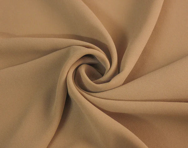 Basic Georgette Hijab – Nude Beige