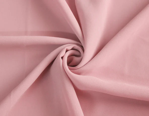 Basic Georgette Hijab – Powder Pink