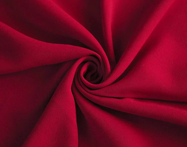 Basic Georgette Hijab – Red