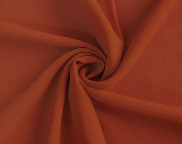 Basic Georgette Hijab – Rust