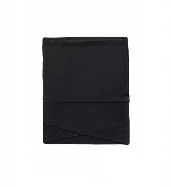 Malaysian Criss-Cross Hijab Cap – Breathable Jersey Undercap - Black