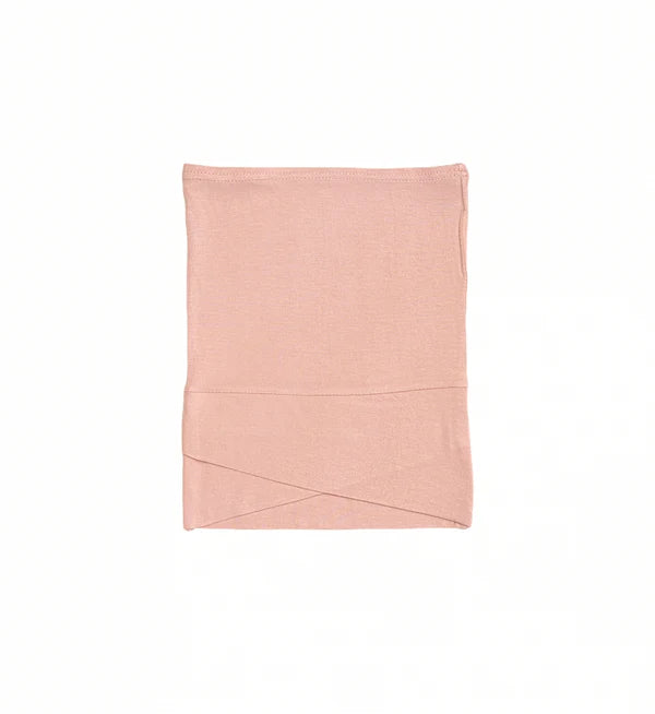 Malaysian Criss-Cross Hijab Cap – Breathable Jersey Undercap - Pastel Pink
