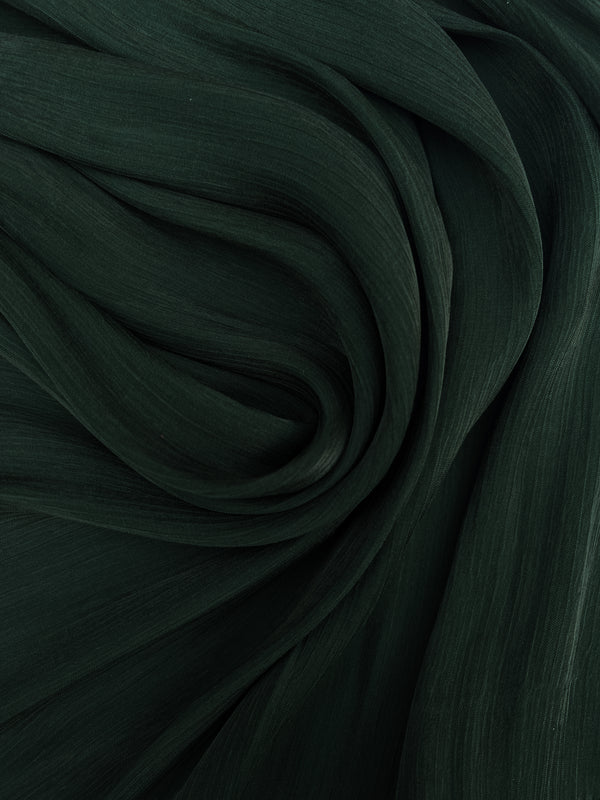 Moondust – Silky Organza - Bottle Green