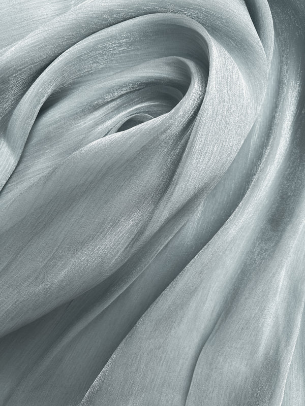 Moondust – Silky Organza - Cloud Blue
