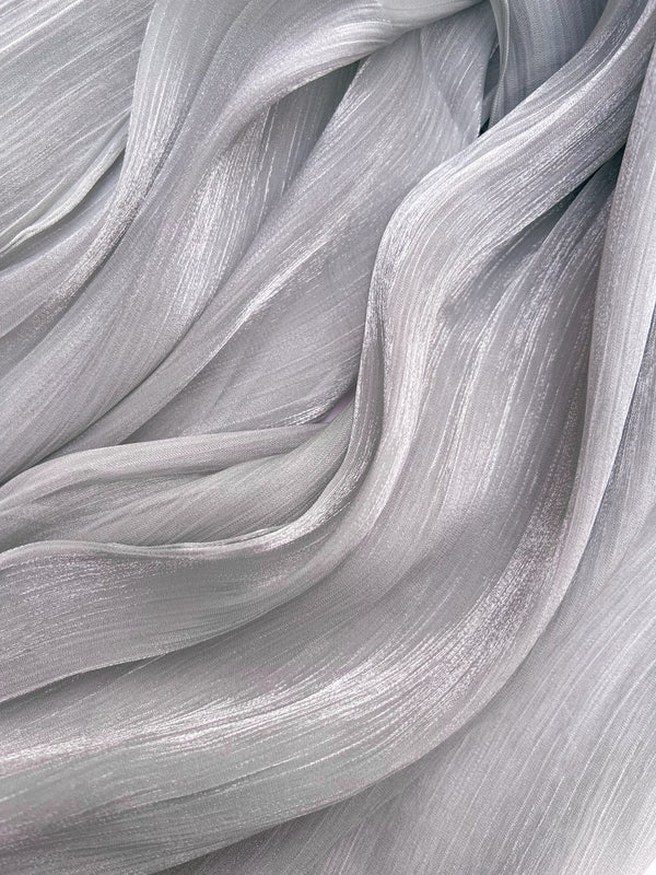Moondust – Silky Organza - Silver