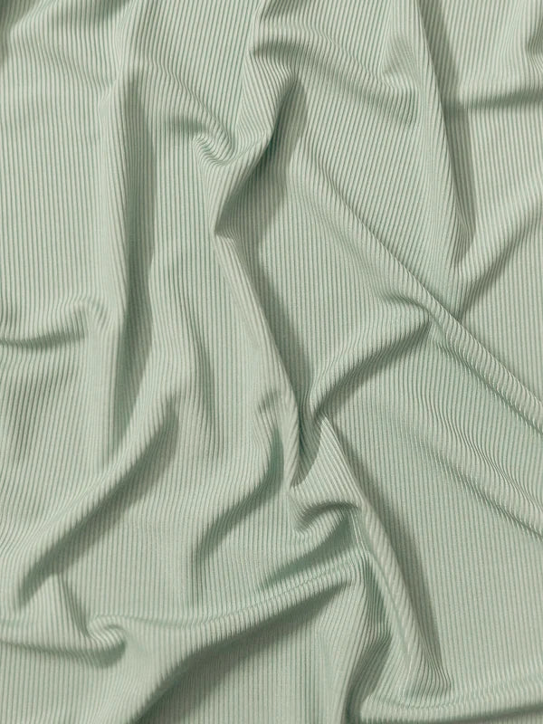 Ribbed Jersey Luxe - UK Quality - Cool Mint