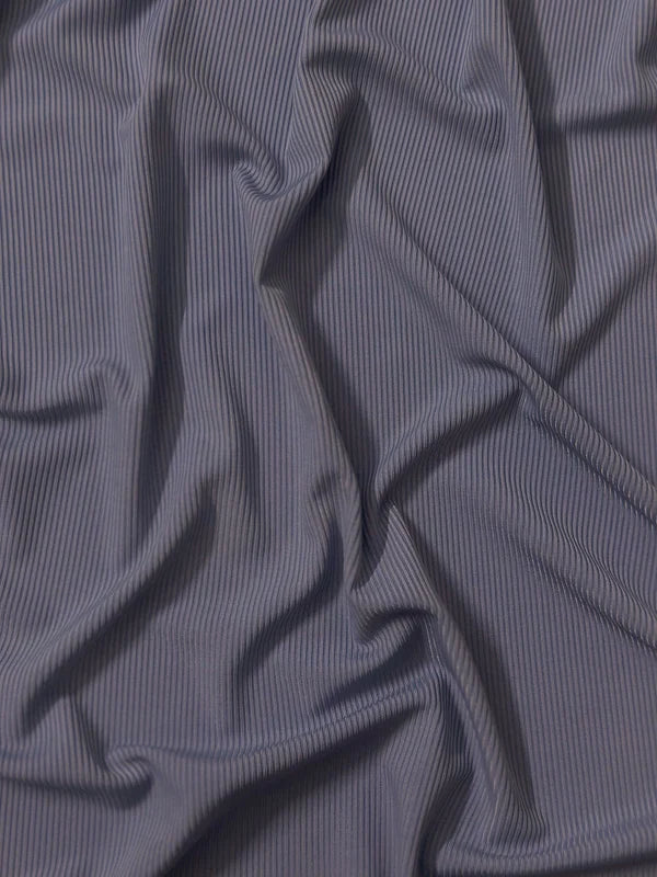 Ribbed Jersey Luxe - UK Quality - Gray