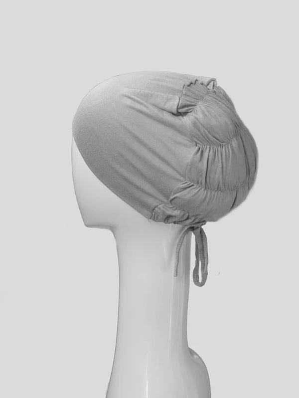 Signature Tie-Back Hijab Cap – Bamboo Jersey Undercap - Pink