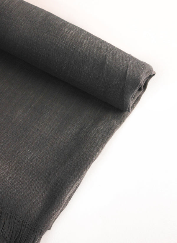 Premium Turkish Lawn - Dark Gray