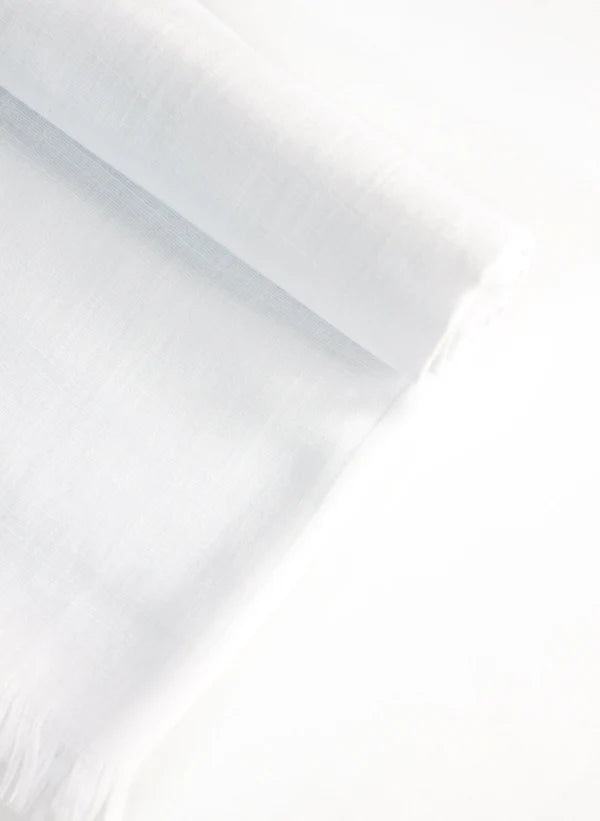 Premium Turkish Lawn - Low White