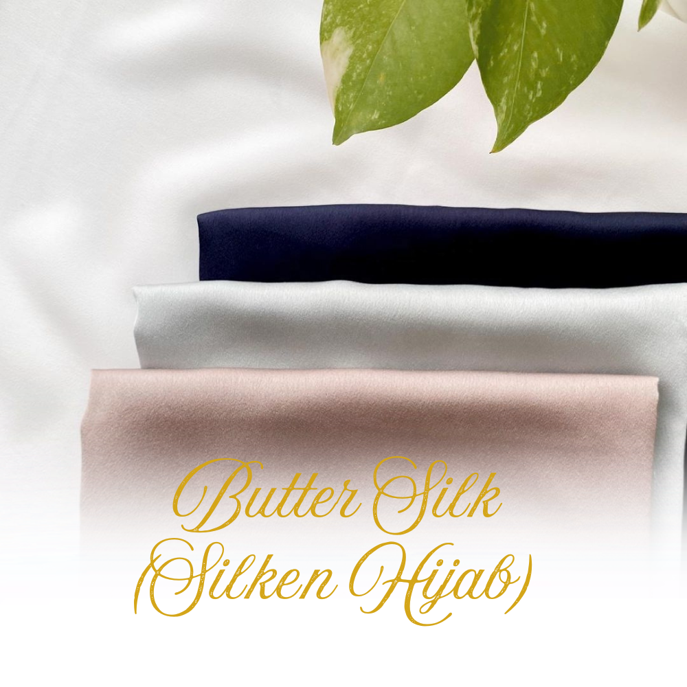 Silken Hijab – Butter Silk