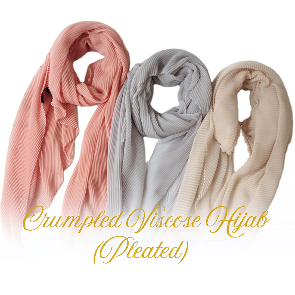 Crumpled - Viscose Pleated