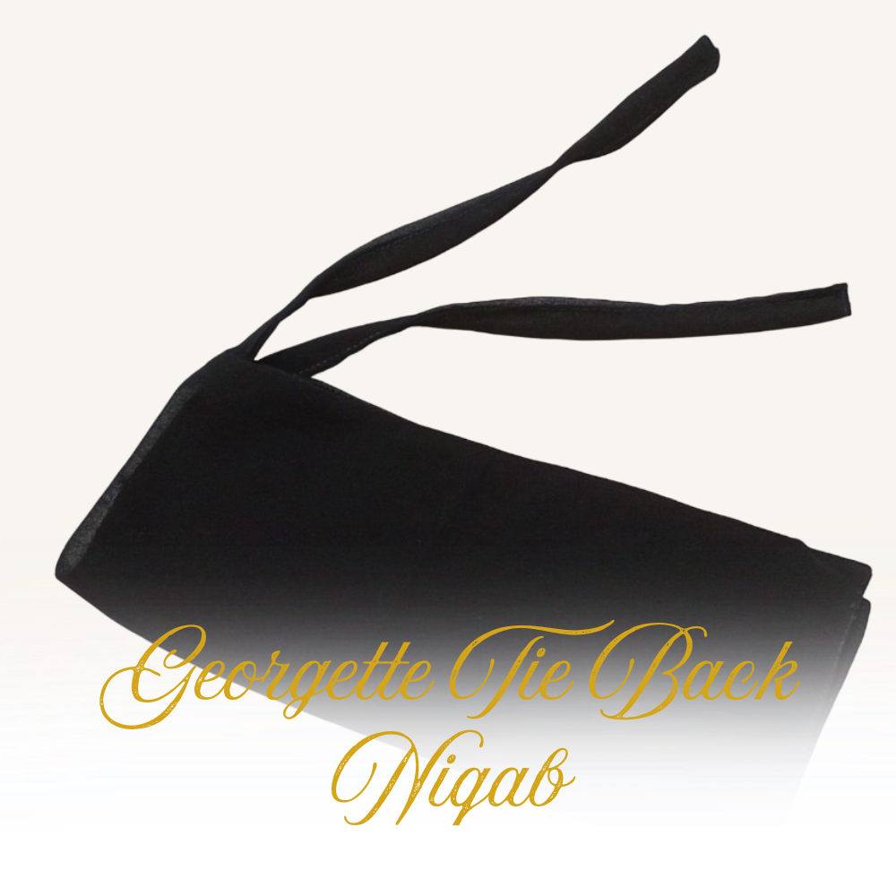 Georgette Tie-back Niqab