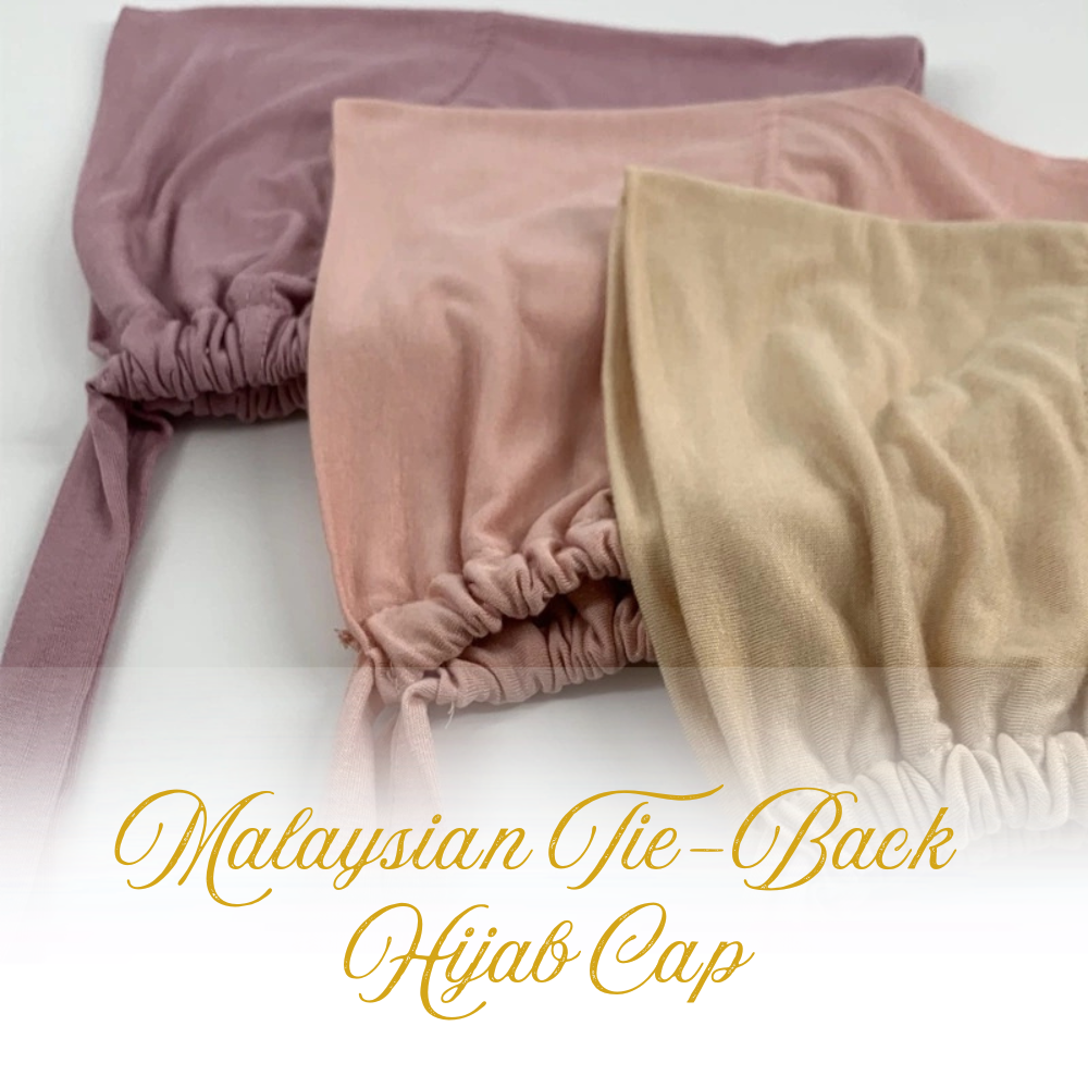 Malaysian Tie-Back Hijab Cap
