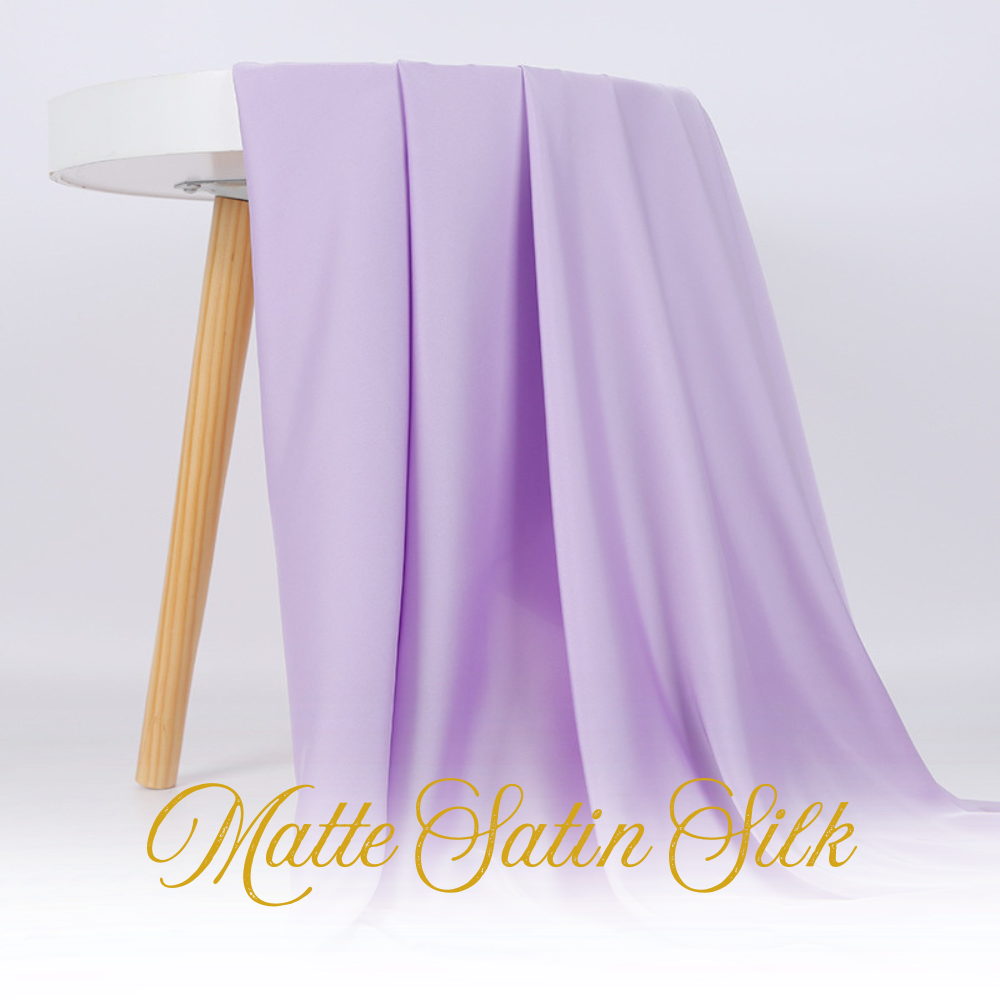 Luxury Modal Satin - Matte Satin Silk