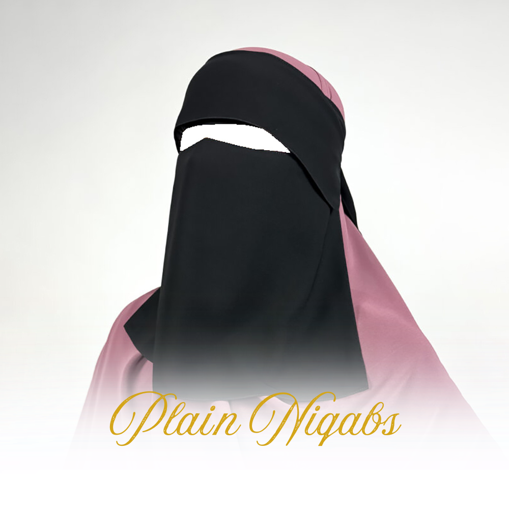 Plain Niqabs