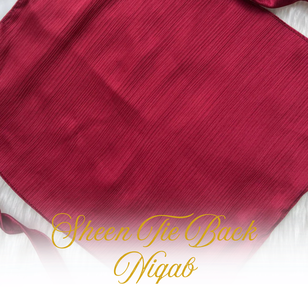 Sheen Tie-back Niqab