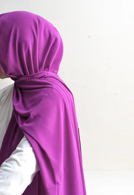 Arabic Sheila – Premium Chiffon Hijab - Diva