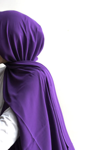 Arabic Sheila – Premium Chiffon Hijab | 70+ Elegant Colors