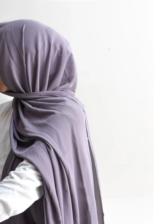 Arabic Sheila – Premium Chiffon Hijab - Truffle