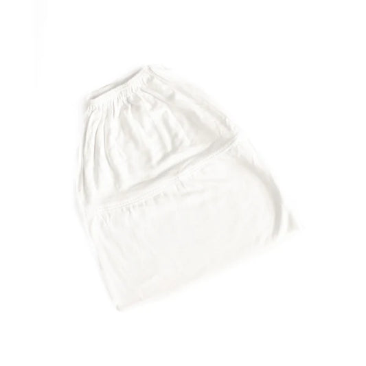 Beanie Hijab Cap – High Quality Bamboo Jersey - Milky White