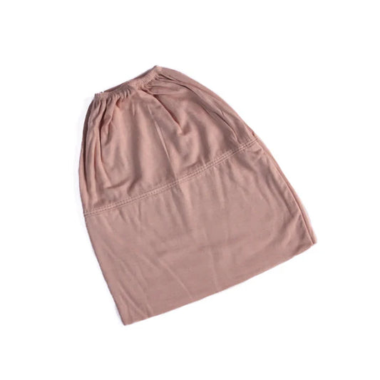Beanie Hijab Cap – High Quality Bamboo Jersey - Rose Beige