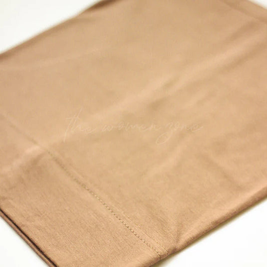 Bonnet Hijab Cap – Bamboo Jersey - Beige