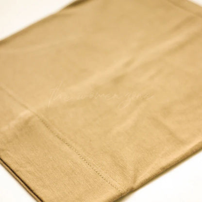 Bonnet Hijab Cap – Bamboo Jersey - Gold