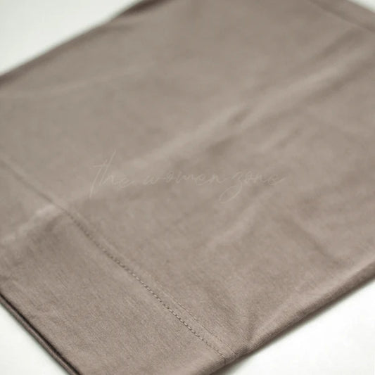 Bonnet Hijab Cap – Bamboo Jersey - Neutral