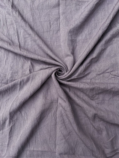 Cotton Crush Hijab – Textured Viscose Lawn Scarf | 70+ Colors Available | 70x30 Inches