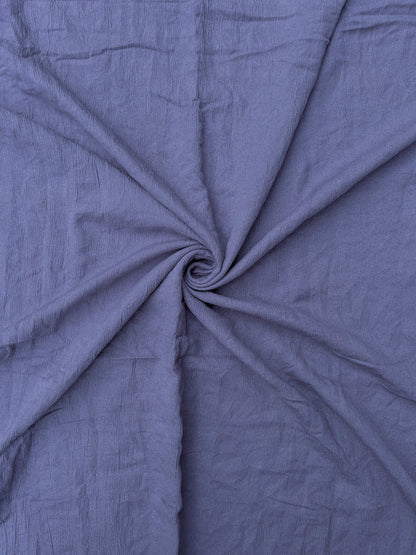Cotton Crush Hijab – Textured Viscose Lawn Scarf | 70+ Colors Available | 70x30 Inches