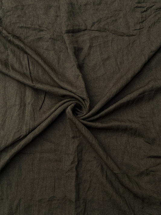 Cotton Crush Hijab – Olive