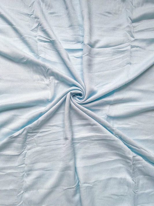 Cotton Crush Hijab – Pastel Blue