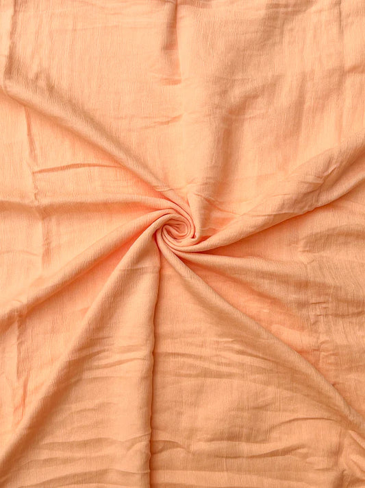 Cotton Crush Hijab – Peach