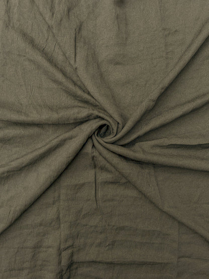 Cotton Crush Hijab – Textured Viscose Lawn Scarf | 70+ Colors Available | 70x30 Inches