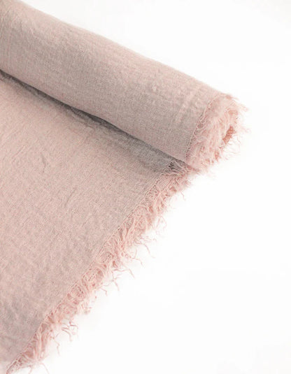 Crinkle Hijab – Soft Viscose Scarf with Fringed Edges | 70+ Colors | 70x35 Inches