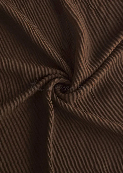 Crumpled Hijab – Soft Viscose Pleated Scarf | 70+ Colors | 74x34 Inches