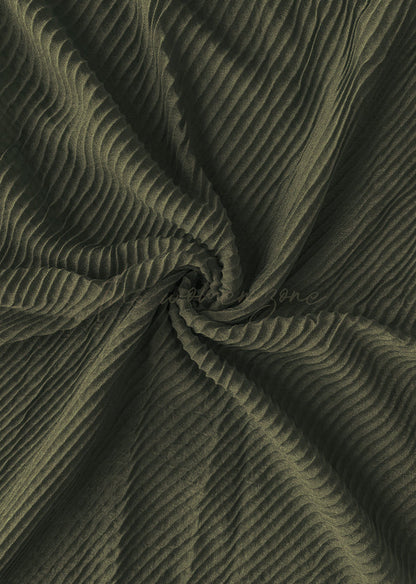 Crumpled Hijab – Soft Viscose Pleated Scarf | 70+ Colors | 74x34 Inches