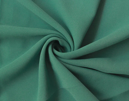 Basic Georgette Hijab – Lightweight Chiffon Scarf | 150+ Colors Available