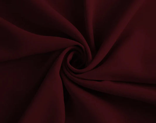 Basic Georgette Hijab – Deep Maroon