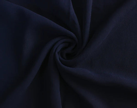 Basic Georgette Hijab – Navy Blue