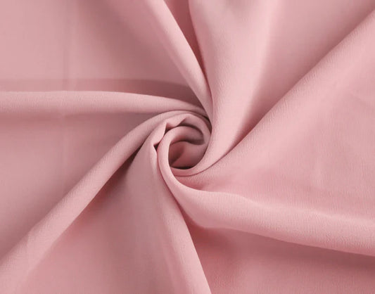 Basic Georgette Hijab – Powder Pink