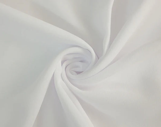 Basic Georgette Hijab – White